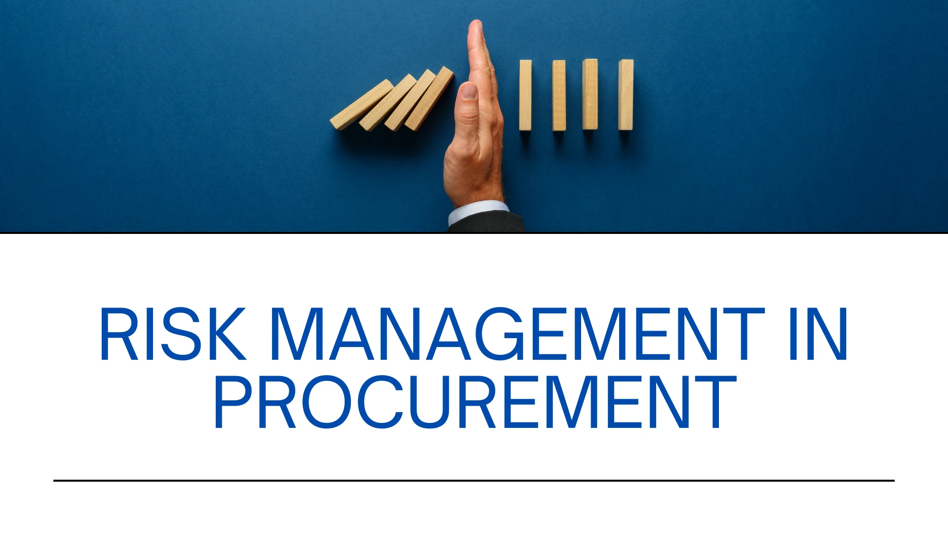 risk management in procurement